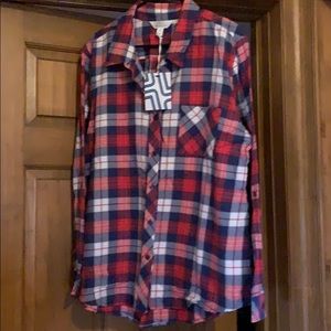 Women’s flannel top
